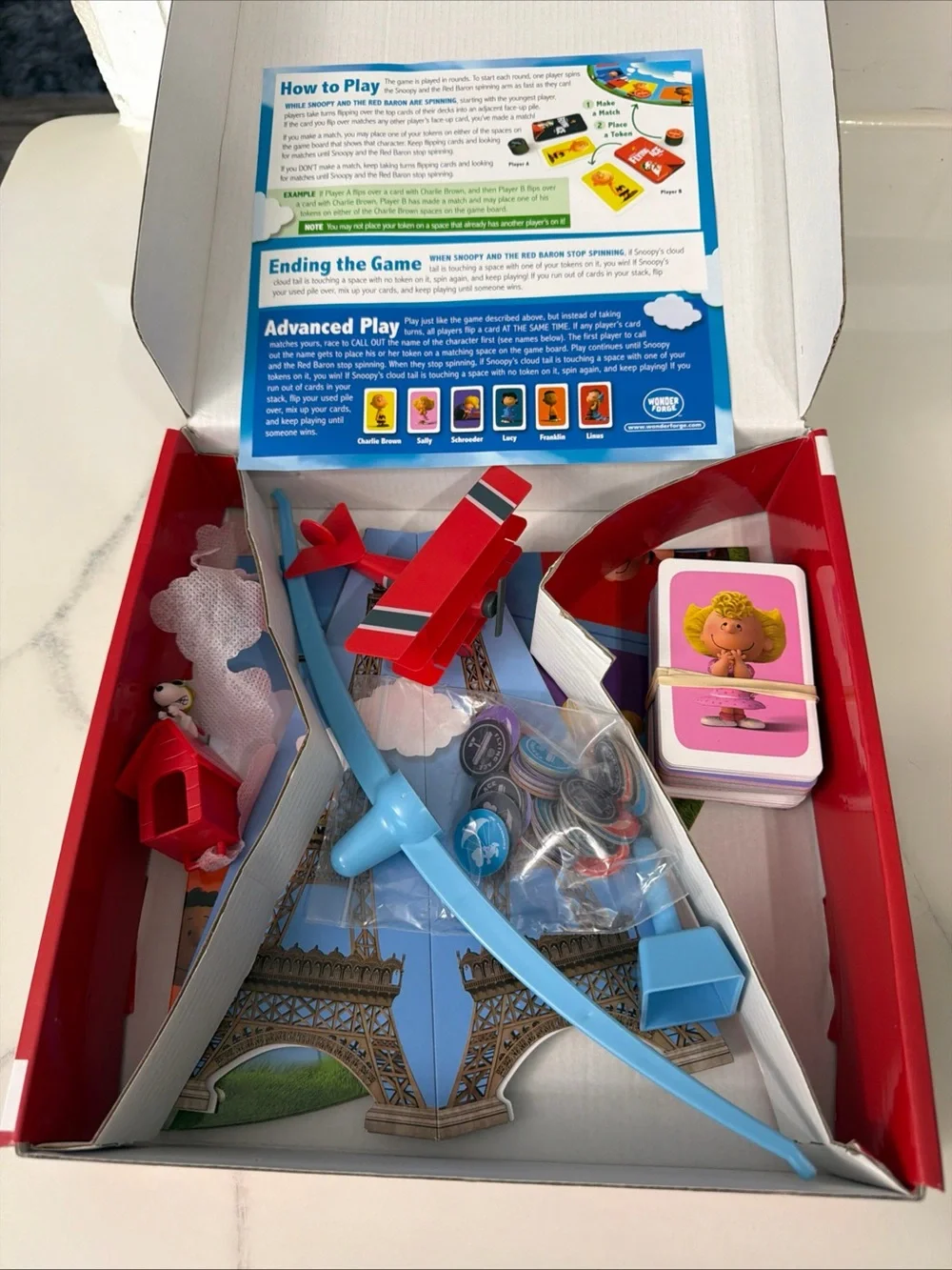 Snoopy Flying Ace Game - Blue
